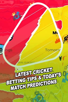 Betting odds test match