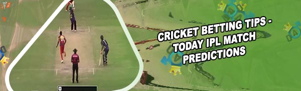 Betting tips for today's cricket match