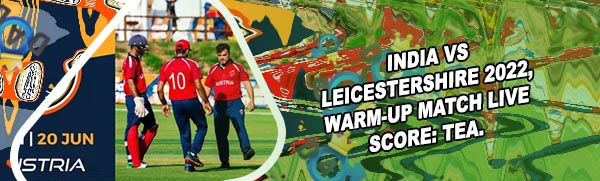 Cricket score today match